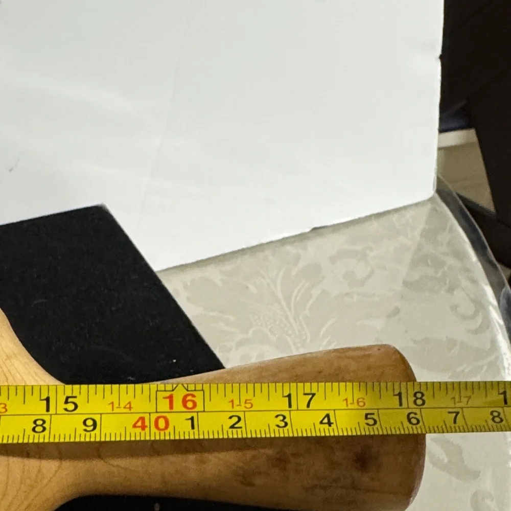Vintage Wooden Hand Carved Rolling Pin for Baking